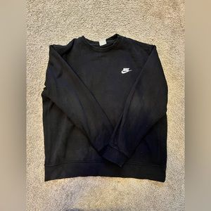 Black Nike crew neck
